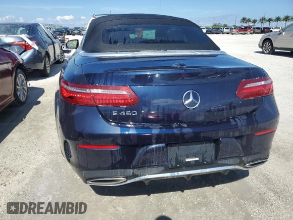 2020 Mercedes-Benz E-Class E 450 with VIN W1K1K6HB8LF137623, listed as a Copart auction lot 76286954 with 0 mi miles and Non Repairable. Bid and sale history available at carsss.com. Image 6.
