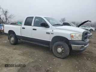 2007 Dodge Ram 2500 SLT with VIN 1D7KS28D87J577181, listed as a Copart auction lot 84408024 with 291,177 mi miles and Clean Title. Bid and sale history available at carsss.com. Image 4.