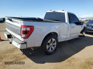 2021 Ford F-150 XL with VIN 1FTMF1CP2MKE07164, listed as a Copart auction lot 53718025 with 66,404 mi miles and Salvage title. Bid and sale history available at DreamBid. Image 3.