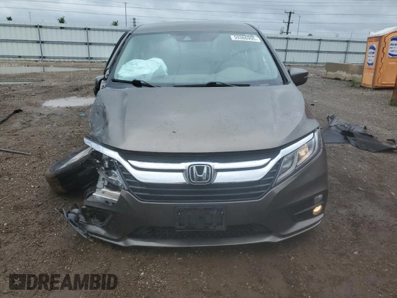 2020 Honda Odyssey EX with VIN 5FNRL6H5XLB032588, listed as a Copart auction lot 59366995 with 86,982 mi miles and Salvage title. Bid and sale history available at DreamBid. Image 5.