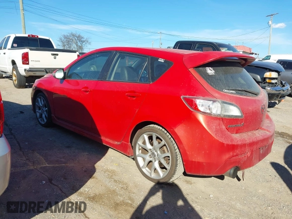 2012 Mazda 3 Mazdaspeed3 Touring with VIN JM1BL1L3XC1545441, listed as a IAAI auction lot 41670690 with 169,671 mi miles and . Bid and sale history available at DreamBid. Image 3.