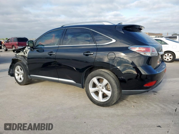 2015 Lexus RX 350 with VIN 2T2ZK1BA5FC194547, listed as a Copart auction lot 55861395 with 48,429 mi miles and Salvage Title. Bid and sale history available at DreamBid. Image 2.