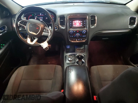 2016 Dodge Durango SXT with VIN 1C4RDJAG7GC347282, listed as a Copart auction lot 56361595 with 185,255 mi miles and Clean title. Bid and sale history available at DreamBid. Image 8.