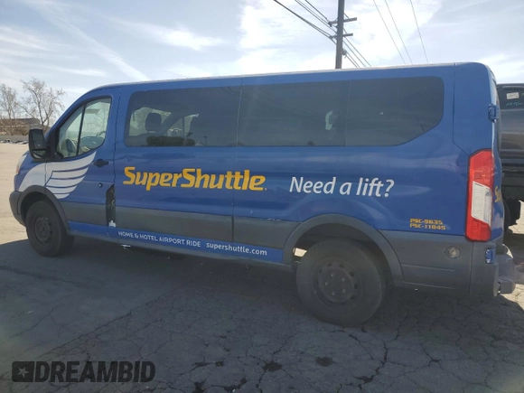 2015 Ford Transit XL with VIN 1FBZX2YM6FKA83862, listed as a Copart auction lot 45398815 with 321,903 mi miles and Clean title. Bid and sale history available at DreamBid. Image 2.