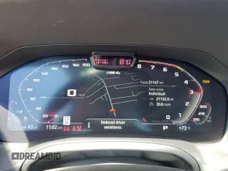 2021 BMW M4 Competition with VIN WBS33AZ03MCG77153, listed as a Copart auction lot 49113644 with 21,147 mi miles and Salvage Title. Bid and sale history available at carsss.com. Image 9.