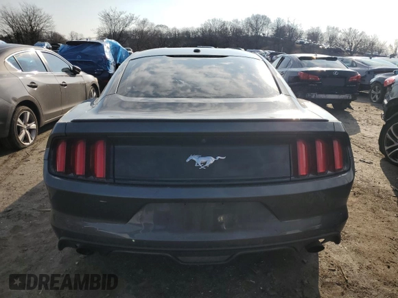 2017 Ford Mustang EcoBoost with VIN 1FA6P8TH0H5329775, listed as a Copart auction lot 43339795 with 60,206 mi miles and Salvage title. Bid and sale history available at DreamBid. Image 6.