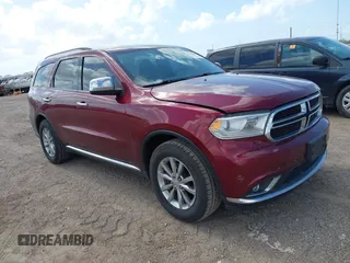 2017 Dodge Durango SXT with VIN 1C4RDHAGXHC774613, listed as a IAAI auction lot 42442509 with 141,395 mi miles and . Bid and sale history available at DreamBid. Image 1.