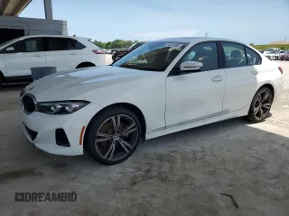 2023 BMW 3 Series 330i with VIN 3MW69FF04P8D32322, listed as a Copart auction lot 54054365 with 24,255 mi miles and Clean title. Bid and sale history available at DreamBid. Image 1.