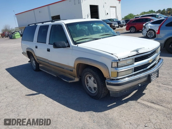 1999 Chevrolet Suburban with VIN 3GNEC16R6XG266922, listed as a IAAI auction lot 41992370 with 370,843 mi miles and . Bid and sale history available at DreamBid. Image 1.