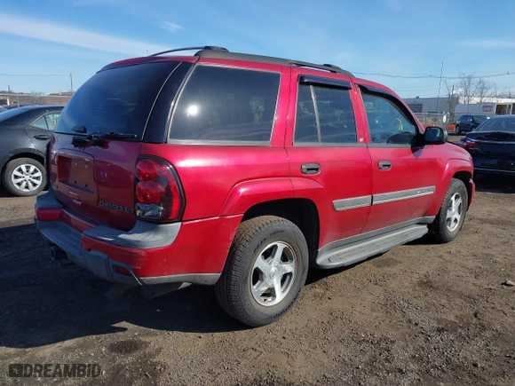 2002 Chevrolet TrailBlazer LS with VIN 1GNDT13S422138585, listed as a IAAI auction lot 41498102 with 1 mi miles. Bid and sale history available at carsss.com. Image 4.
