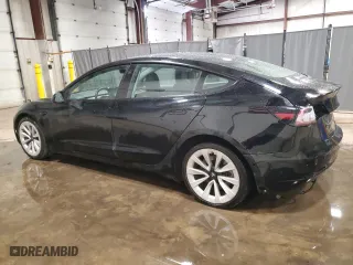 2022 Tesla Model 3 with VIN 5YJ3E1EA4NF370589, listed as a Copart auction lot 53441305 with 95,702 mi miles and Clean Title. Bid and sale history available at carsss.com. Image 2.