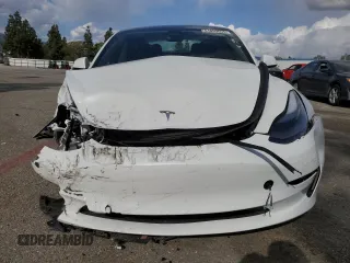 2023 Tesla Model 3 with VIN 5YJ3E1EA5PF486726, listed as a Copart auction lot 51659655 with 14,632 mi miles and Salvage title. Bid and sale history available at DreamBid. Image 5.