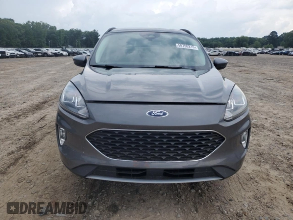 2021 Ford Escape SEL with VIN 1FMCU9H68MUB09069, listed as a Copart auction lot 58760215 with 27,694 mi miles and Salvage title. Bid and sale history available at DreamBid. Image 5.