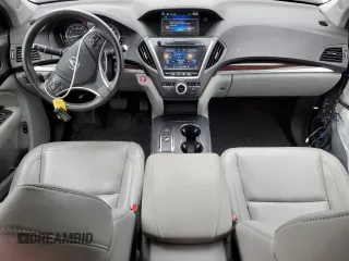 2016 Acura MDX w/Tech with VIN 5FRYD3H45GB015796, listed as a Copart auction lot 51220955 with 72,555 mi miles and Salvage Title. Bid and sale history available at carsss.com. Image 8.