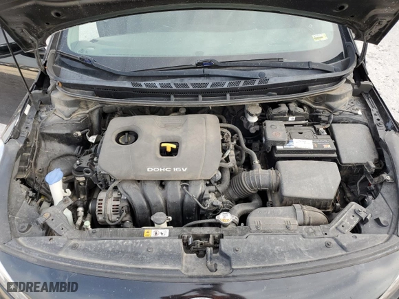 2017 Kia Forte LX with VIN 3KPFK4A77HE029229, listed as a Copart auction lot 50336145 with 96,976 mi miles and Salvage Title. Bid and sale history available at carsss.com. Image 12.