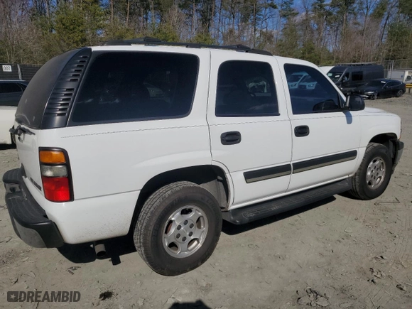 2005 Chevrolet Tahoe LS with VIN 1GNEK13V65J170756, listed as a Copart auction lot 50444925 with 230,595 mi miles and Clean Title. Bid and sale history available at carsss.com. Image 3.