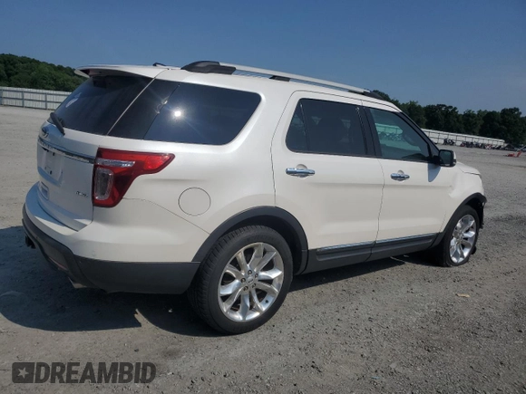 2012 Ford Explorer Limited with VIN 1FMHK8F81CGA66184, listed as a Copart auction lot 58529415 with 121,584 mi miles and Salvage title. Bid and sale history available at DreamBid. Image 3.