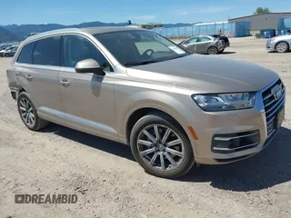 2019 Audi Q7 Prestige with VIN WA1VABF77KD021582, listed as a IAAI auction lot 42169078 with 63,486 mi miles and . Bid and sale history available at DreamBid. Image 1.