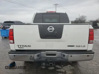 2009 Nissan Titan LE with VIN 1N6BA07D29N307293, listed as a Copart auction lot 42813355 with 259,046 mi miles and Salvage Title. Bid and sale history available at carsss.com. Image 6.