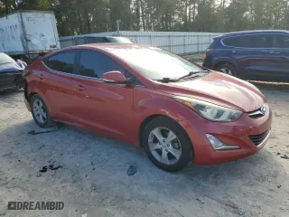 2016 Hyundai Elantra Value Edition with VIN KMHDH4AE8GU489998, listed as a Copart auction lot 46867675 with 168,539 mi miles and Salvage Title. Bid and sale history available at carsss.com. Image 4.