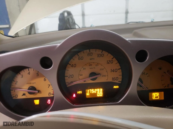 2004 Nissan Murano SL with VIN JN8AZ08W14W326089, listed as a Copart auction lot 73714024 with 175,293 mi miles and Salvage Title. Bid and sale history available at carsss.com. Image 9.
