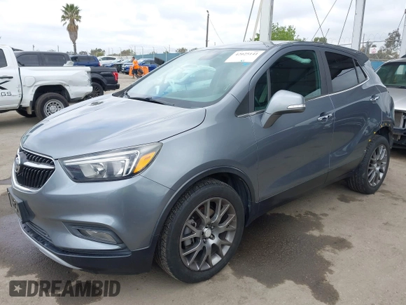 2019 Buick Encore Sport Touring with VIN KL4CJ1SB3KB744708, listed as a IAAI auction lot 42025141 with 127,220 mi miles. Bid and sale history available at carsss.com. Image 18.