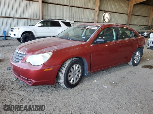2010 Chrysler Sebring Touring with VIN 1C3CC4FB2AN208443, listed as a Copart auction lot 82041414 with 155,856 mi miles and Salvage Title. Bid and sale history available at carsss.com. Image 1.