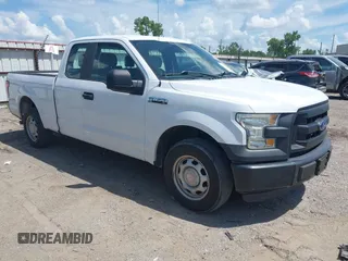 2015 Ford F-150 XL with VIN 1FTEX1CF6FKD64590, listed as a IAAI auction lot 42561066 with 261,673 mi miles and . Bid and sale history available at DreamBid. Image 1.