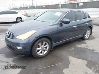 2008 Infiniti EX Journey with VIN JNKAJ09E58M303049, listed as a IAAI auction lot 42430519 with 168,528 mi miles and . Bid and sale history available at DreamBid. Image 2.