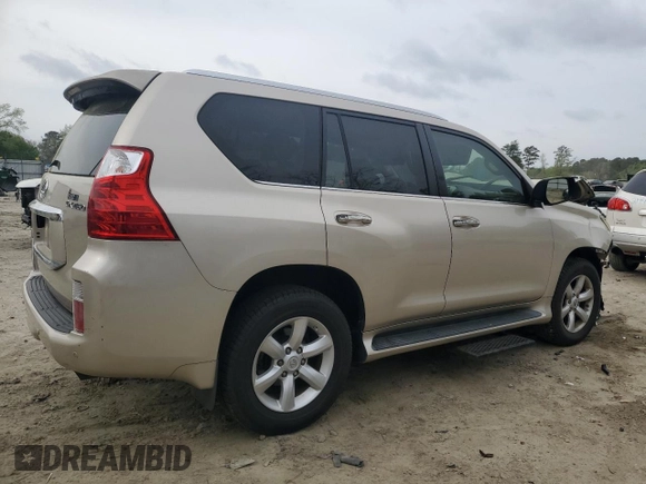 2011 Lexus GX 460 with VIN JTJBM7FX9B5021992, listed as a Copart auction lot 51587885 with 141,677 mi miles and Salvage Title. Bid and sale history available at DreamBid. Image 3.