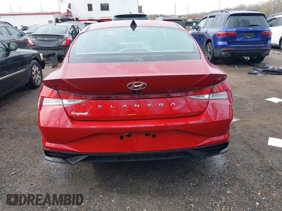 2023 Hyundai Elantra SEL with VIN KMHLM4AG5PU460869, listed as a IAAI auction lot 41909542 with 27,813 mi miles and . Bid and sale history available at DreamBid. Image 16.