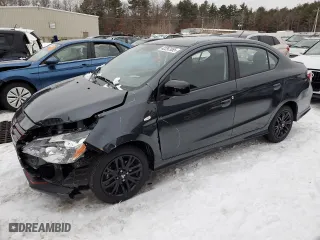 2024 Mitsubishi Mirage G4 ES with VIN ML32FUFJ8RHF11877, listed as a Copart auction lot 54574865 with 171 mi miles and Non Repairable. Bid and sale history available at carsss.com. Image 1.