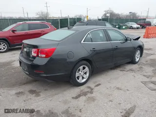 2015 Chevrolet Malibu LS with VIN 1G11A5SL5FF111227, listed as a IAAI auction lot 41475463 with 82,239 mi miles. Bid and sale history available at carsss.com. Image 4.