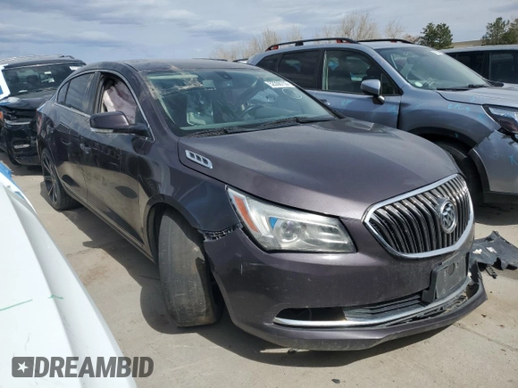 2014 Buick LaCrosse Leather with VIN 1G4GB5G37EF235274, listed as a Copart auction lot 52308755 with 173,397 mi miles and Non Repairable. Bid and sale history available at DreamBid. Image 4.