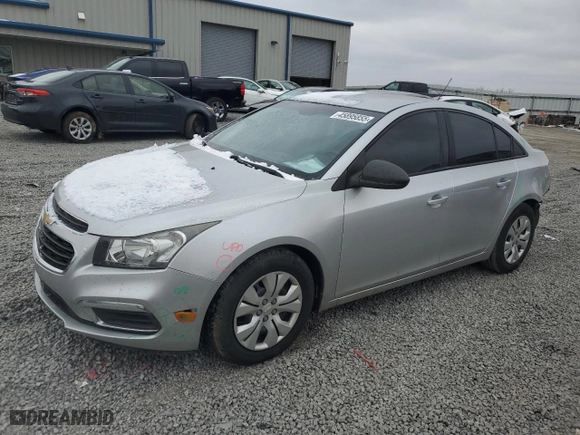 2016 Chevrolet Cruze Limited LS with VIN 1G1PC5SH3G7131780, listed as a Copart auction lot 45895855 with 150,942 mi miles and Salvage Title. Bid and sale history available at carsss.com. Image 1.