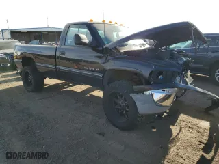 1996 Dodge Ram 1500 with VIN 1B7HF16Z9TJ184415, listed as a Copart auction lot 87069024 with 163,875 mi miles and Salvage Title. Bid and sale history available at carsss.com. Image 4.