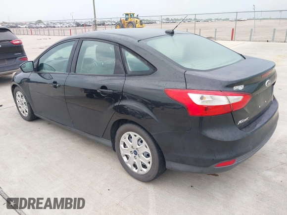 2012 Ford Focus SE with VIN 1FAHP3F21CL372769, listed as a IAAI auction lot 42107424 with 202,142 mi miles. Bid and sale history available at carsss.com. Image 3.