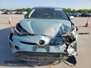 2018 Toyota Prius Two with VIN JTDKBRFU8J3058715, listed as a Copart auction lot 53636015 with 76,808 mi miles and Salvage Title. Bid and sale history available at DreamBid. Image 5.