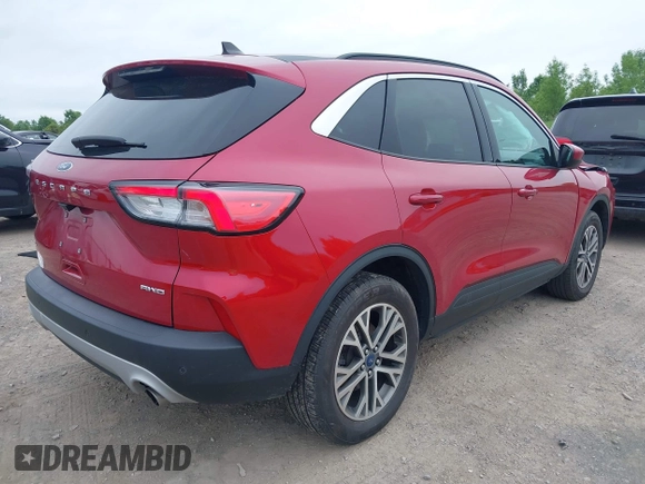 2021 Ford Escape SEL z VIN 1FMCU9H61MUA64735, wystawiony jako IAAI lot #42511030 z przebiegiem 85 707 mil mil oraz . Historia ofert i sprzedaży dostępna na DreamBid. Obrazek 4.