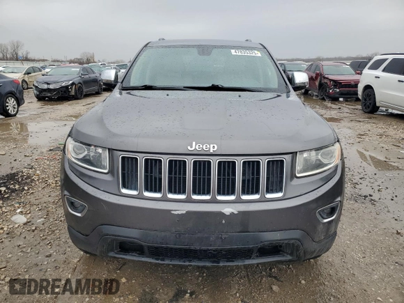 2015 Jeep Grand Cherokee Limited with VIN 1C4RJFBG5FC883103, listed as a Copart auction lot 47835325 with 57,254 mi miles and Salvage Title. Bid and sale history available at carsss.com. Image 5.