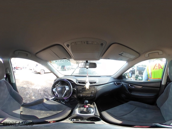 2016 Nissan Rogue S with VIN KNMAT2MVXGP687647, listed as a IAAI auction lot 41421370 with 118,721 mi miles. Bid and sale history available at carsss.com. Image 20.