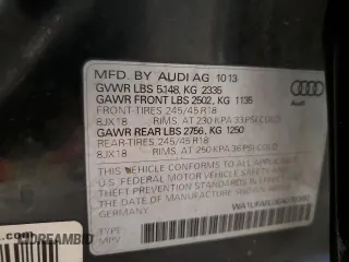 2014 Audi allroad Premium Plus with VIN WA1UFAFL0EA070360, listed as a Copart auction lot 63003984 with 96,499 mi miles and Salvage Title. Bid and sale history available at carsss.com. Image 13.