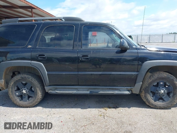 2003 Chevrolet Tahoe Z71 with VIN 1GNEK13ZX3R283921, listed as a IAAI auction lot 42347317 with 224,885 mi miles and . Bid and sale history available at DreamBid. Image 13.