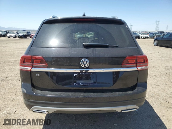 2019 Volkswagen Atlas SE with VIN 1V2DP2CA1KC590593, listed as a Copart auction lot 53830035 with 79,103 mi miles and Salvage title. Bid and sale history available at DreamBid. Image 6.
