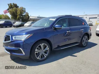 2020 Acura MDX Technology z VIN 5J8YD4H56LL022250, wystawiony jako Copart lot #58015275 z przebiegiem 38 819 mil mil oraz Szkoda całkowita • Salvage title. Historia ofert i sprzedaży dostępna na DreamBid. Obrazek 1.