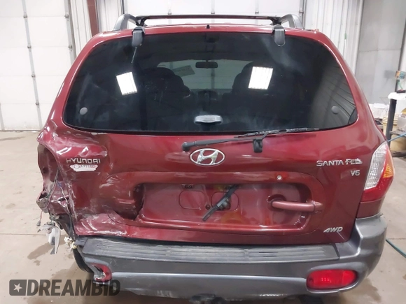 2003 Hyundai Santa Fe GLS with VIN KM8SC73D63U368408, listed as a IAAI auction lot 41514597 with 137,895 mi miles. Bid and sale history available at carsss.com. Image 17.