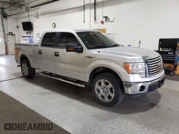 2011 Ford F-150 XL with VIN 1FTFW1EF6BFA11435, listed as a Copart auction lot 52705505 with 135,789 mi miles and Clean Title. Bid and sale history available at carsss.com. Image 4.