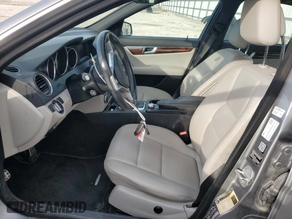2013 Mercedes-Benz C 350 Sport with VIN WDDGF5HB9DA767884, listed as a Copart auction lot 89378275 with 107,186 mi miles and Non Repairable. Bid and sale history available at DreamBid. Image 7.