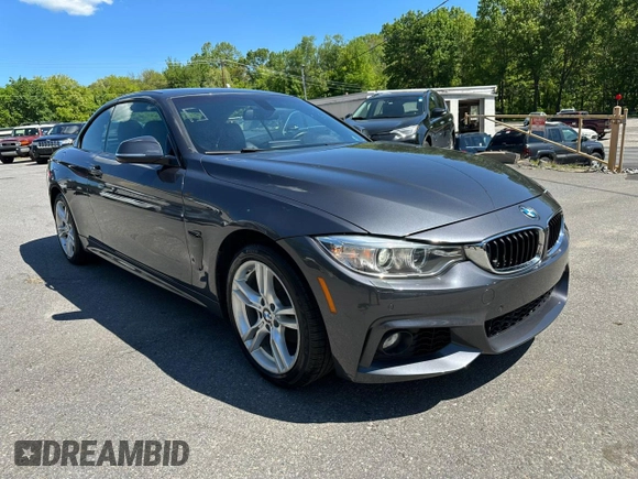 2016 BMW 4 Series 428i xDrive with VIN WBA3T1C52GP822654, listed as a Copart auction lot 58733805 with 113,610 mi miles and Clean title. Bid and sale history available at DreamBid. Image 4.