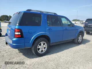 2010 Ford Explorer XLT with VIN 1FMEU7DE7AUA67967, listed as a Copart auction lot 50405415 with 71,297 mi miles and Salvage Title. Bid and sale history available at carsss.com. Image 3.